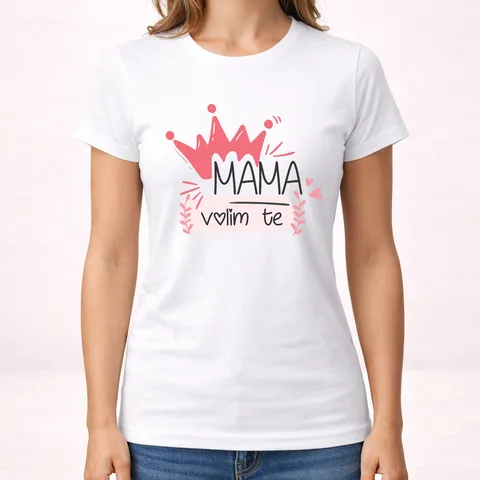 Mama volim te - Majica - Ženska – proizvod sa printom