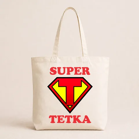Super tetka #2 - Pamučni ceger – proizvod sa printom