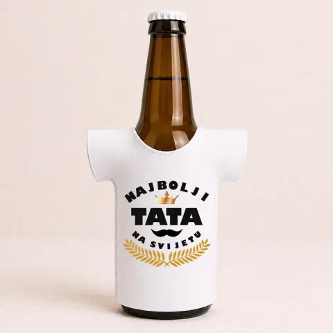 Najbolji tata na svijetu - Majica za flaše – proizvod sa printom