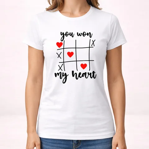 You won my heart - Majica - Ženska – proizvod sa printom