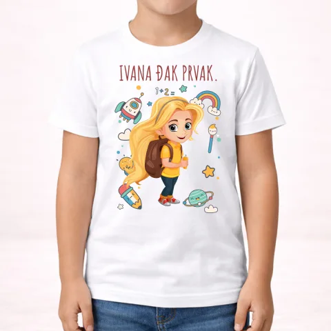 Đak prvak #1 - Majica - Dječija – proizvod sa printom