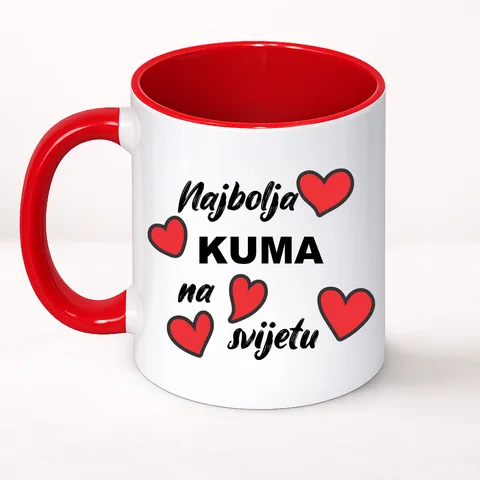 Najbolja kuma na svijetu 2 - Šolja Classic – proizvod sa printom