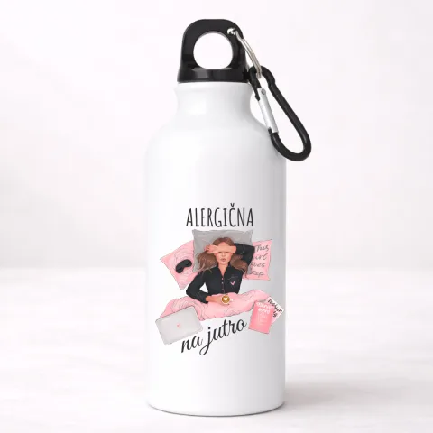 Alergična na jutro - Aluminijumska boca