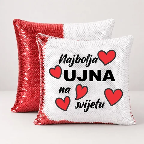 Najbolja ujna na svijetu 2 - Jastuk magični – proizvod sa printom