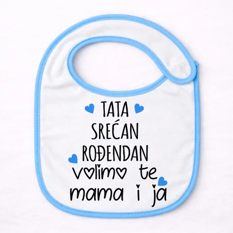 Тата срећан ти рођендан! Волимо те мама и ја - Сиперак
