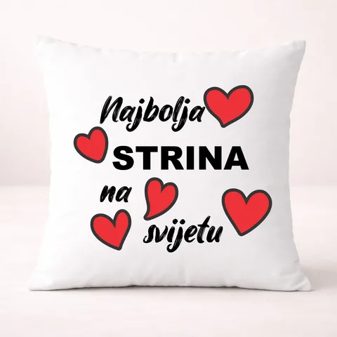 Најбоља стрина на свијету 2 - Јастук – артикл са принтом