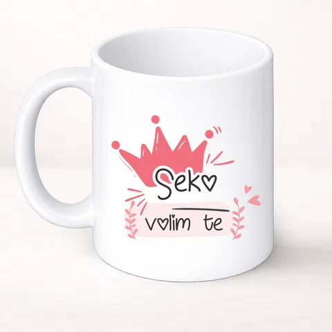 Seko volim te - Šolja Classic – proizvod sa printom