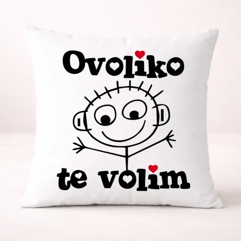 Ovoliko te volim - On - Jastuk