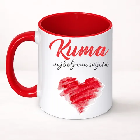 Kuma najbolja na svijetu - Šolja Classic – proizvod sa printom