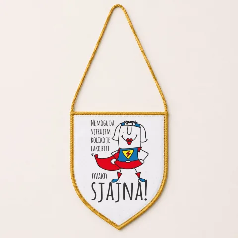 Ne mogu da vjerujem koliko je lako biti sjajna - Zastavica